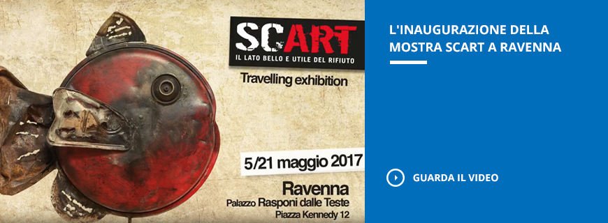 L'inaugurazione della mostra Scart a Ravenna